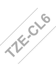 Brother TZE-CL6 limpiador de impresora Cinta de limpieza del cabezal de impresión