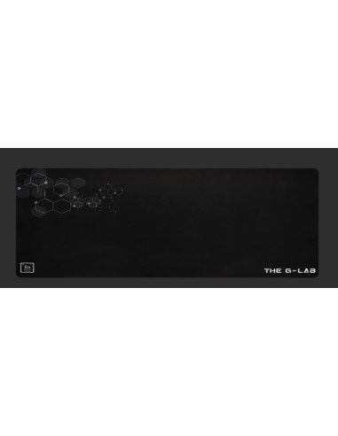 The G-Lab BARIUM Alfombrilla de ratón para juegos Negro