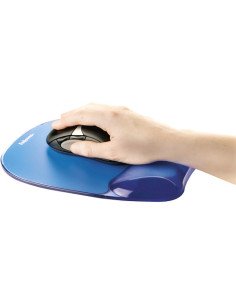 Fellowes 9114120 alfombrilla para ratón Azul 2