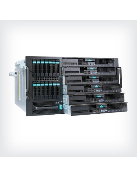 Intel MFSYS25V2 carcasa de ordenador Estante Negro, Gris 1000 W