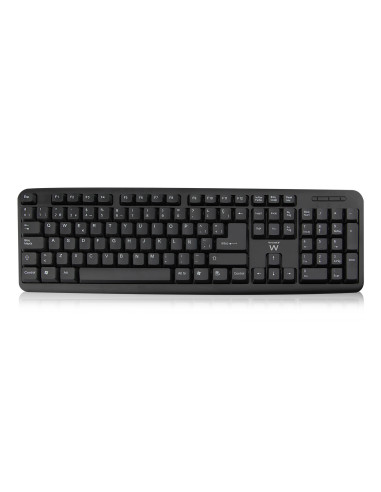 Ewent EW3109 teclado Universal USB QWERTY Español Negro
