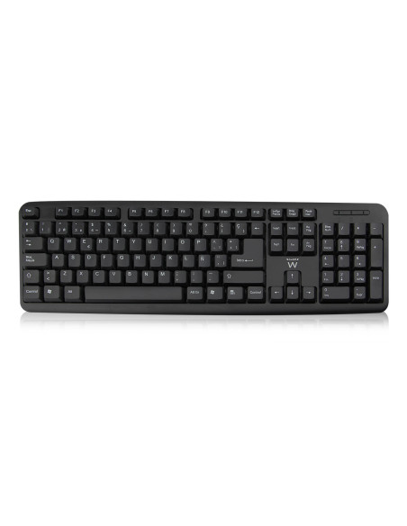 Ewent EW3109 teclado Universal USB QWERTY Español Negro