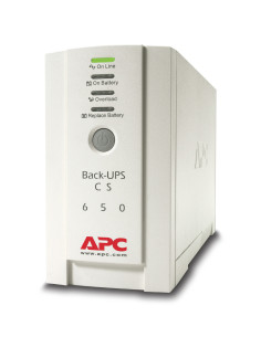 APC Back-UPS sistema de alimentación ininterrumpida (UPS) En espera (Fuera de línea) o Standby (Offline) 0,65 kVA 400 W 4