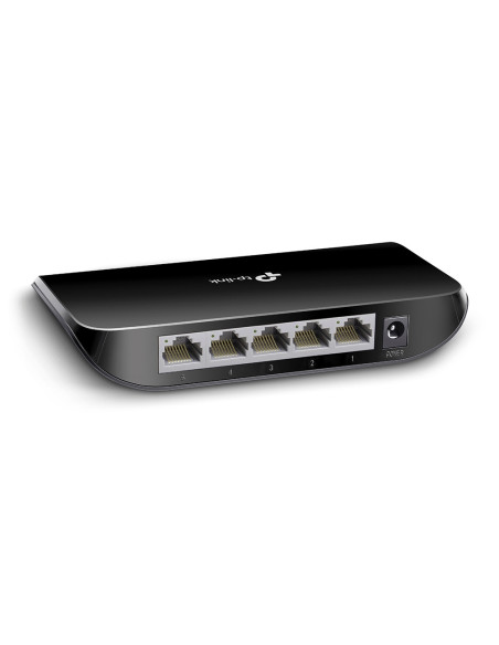 TP-Link TL-SG1005D switch No administrado Gigabit Ethernet (10 100 1000) Negro