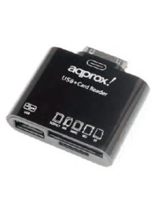 Approx appCRS lector de tarjeta Samsung 30-pin Negro