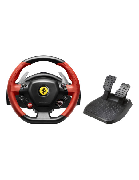 Thrustmaster Ferrari 458 Spider Negro, Rojo USB Volante + Pedales Xbox One