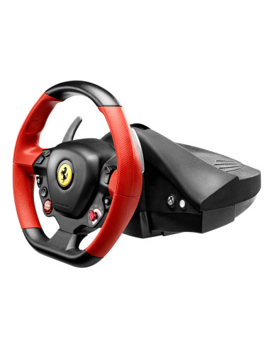 Thrustmaster Ferrari 458 Spider Negro, Rojo USB Volante + Pedales Xbox One