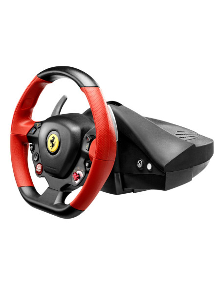 Thrustmaster Ferrari 458 Spider Negro, Rojo USB Volante + Pedales Xbox One