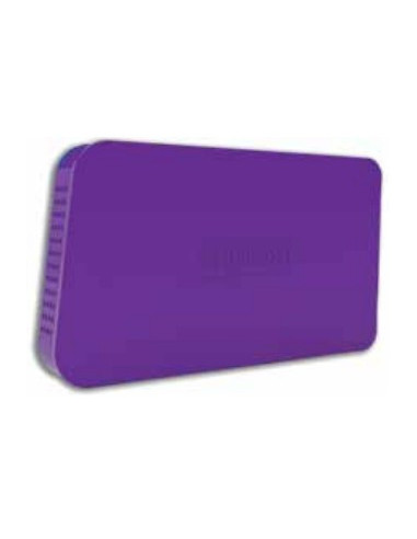 Approx appHDD06 Púrpura 2.5" USB con suministro de corriente