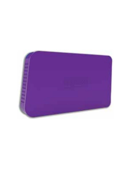Approx appHDD06 Púrpura 2.5" USB con suministro de corriente
