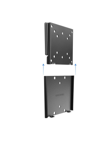 TooQ SOPORTE ULTRA DELGADO PARA MONITOR   TV LCD, PLASMA DE 10-23, NEGRO