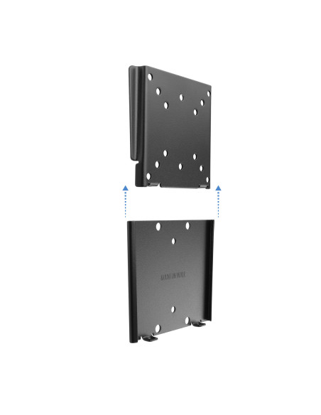 TooQ SOPORTE ULTRA DELGADO PARA MONITOR   TV LCD, PLASMA DE 10-23, NEGRO
