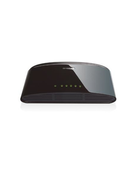 D-Link DES-1005D No administrado Fast Ethernet (10 100) Negro