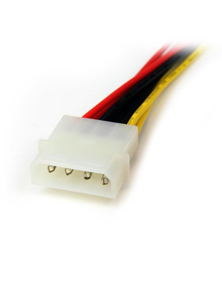 StarTech.com Adaptador Cable Divisor Molex 4 Pines a SATA - 2x Hembra SATA y 1x Macho LP4