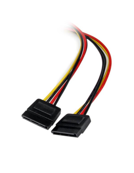 StarTech.com Adaptador Cable Divisor Molex 4 Pines a SATA - 2x Hembra SATA y 1x Macho LP4