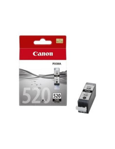 Canon PGI-520BK ink tank cartucho de tinta 1 pieza(s) Original Rendimiento estándar Negro