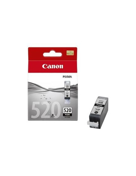 Canon PGI-520BK ink tank cartucho de tinta 1 pieza(s) Original Rendimiento estándar Negro