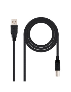 Nanocable CABLE USB 2.0 IMPRESORA, TIPO A M-B M, NEGRO, 3.0 M