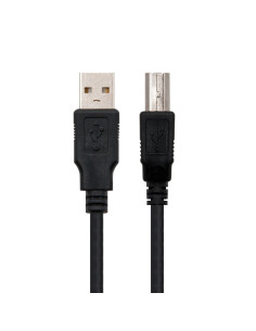 Nanocable CABLE USB 2.0 IMPRESORA, TIPO A M-B M, NEGRO, 3.0 M 2