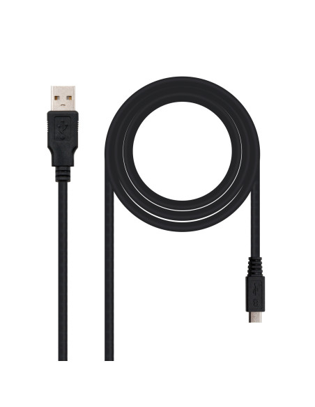 Nanocable CABLE USB 2.0, TIPO A M-MICRO USB B M, 1.8 M