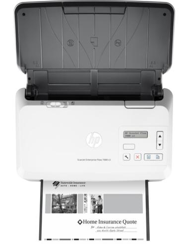 HP Scanjet Enterprise Flow 7000 s3 Escáner alimentado con hojas 600 x 600 DPI A4 Blanco