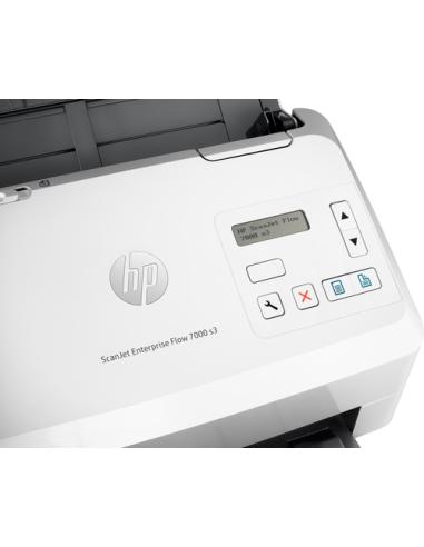 HP Scanjet Enterprise Flow 7000 s3 Escáner alimentado con hojas 600 x 600 DPI A4 Blanco
