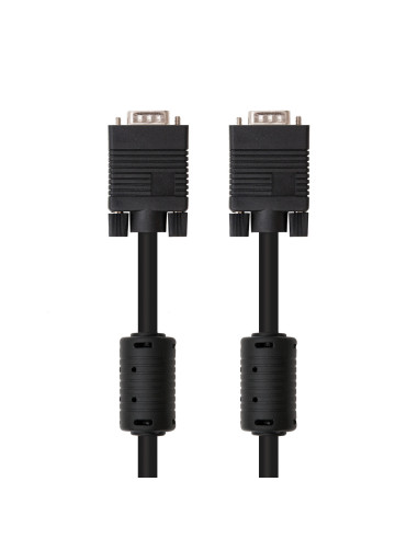 Nanocable CABLE SVGA CON FERRITA, HDB15 M-HDB15 M, 15 M