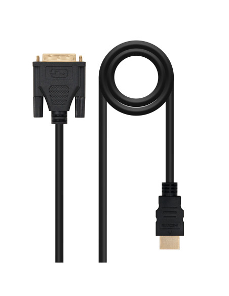 Nanocable CABLE DVI A HDMI DVI18+1 M-HDMI A M 1.8 M