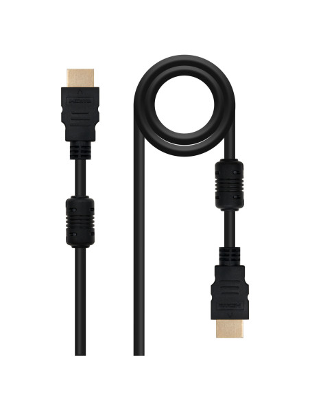 Nanocable CABLE HDMI V1.4 (ALTA VELOCIDAD   HEC) CON FERRITA, A M-A M, 10 M