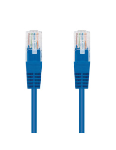 Nanocable CABLE RED LATIGUILLO RJ45 CAT.5E UTP AWG24, AZUL, 0.5 M 2