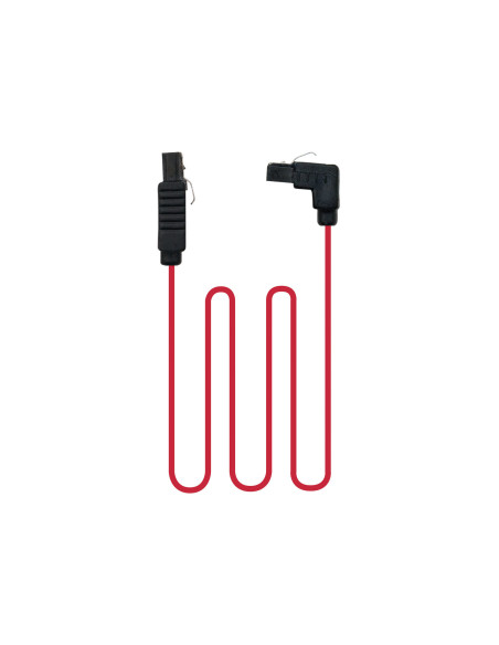 Nanocable CABLE SATA DATOS ACODADO CON ANCLAJES 0.5 M