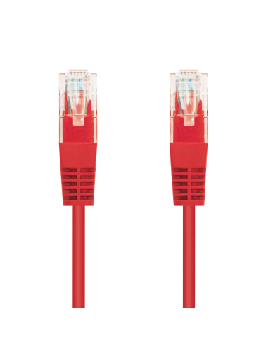 Nanocable 10.20.0101-R cable de red Rojo 1 m Cat5e U UTP (UTP)
