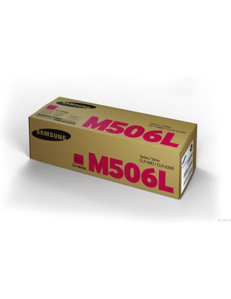 Samsung Cartucho de Tóner Original HP CLT-M506L magenta de alta capacidad