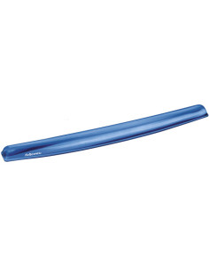 Fellowes 91137 descansa muñecas Gel, Poliuretano Azul