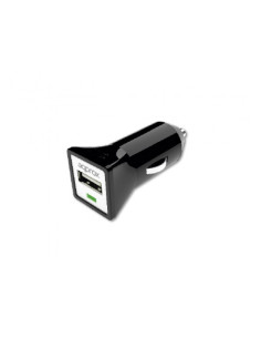 Approx APPUSBCARB cargador de dispositivo móvil Universal Negro Encendedor de cigarrillos Auto