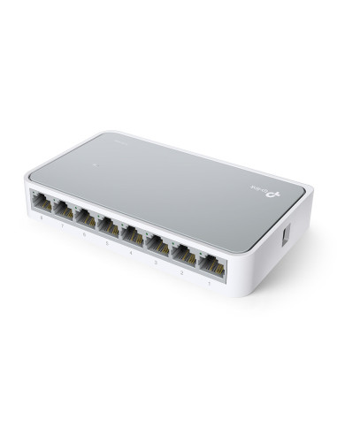 TP-Link TL-SF1008D switch No administrado Fast Ethernet (10 100) Blanco