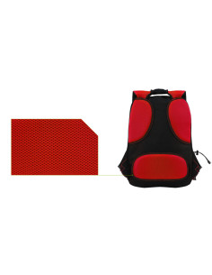 KeepOut BK7R mochila Negro, Rojo Nylon 2