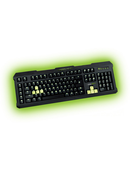 KeepOut F100 teclado Juego USB Negro