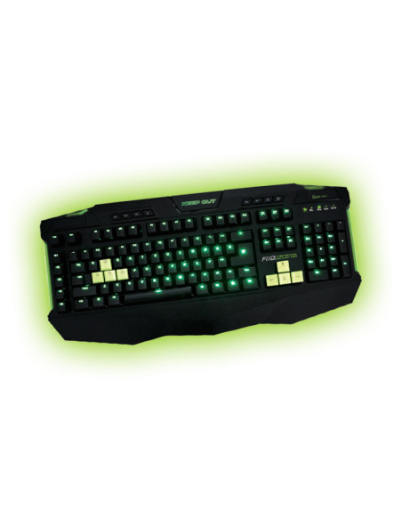 KeepOut F110 teclado Juego USB Negro