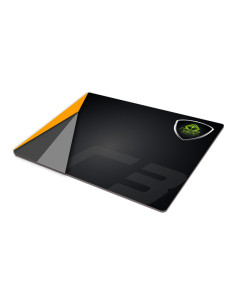 KeepOut R3 alfombrilla para ratón Alfombrilla de ratón para juegos Negro, Verde, Naranja