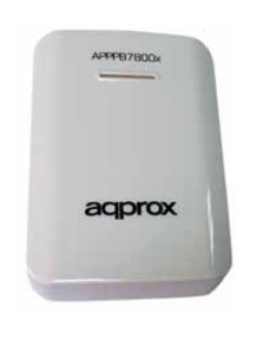 Approx APPPB7800W batería externa 7800 mAh Blanco