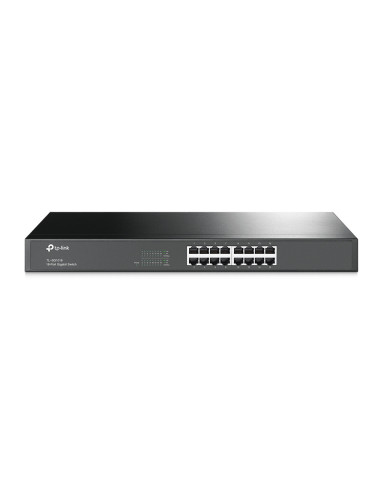 TP-Link TL-SG1016 switch No administrado Gigabit Ethernet (10 100 1000) 1U Negro