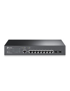 TP-Link JetStream TL-SG3210 switch Gestionado L2 L3 Gigabit Ethernet (10 100 1000) 1U Negro