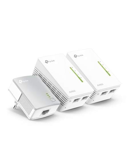 TP-Link TL-WPA4220T KIT adaptador de red PowerLine 300 Mbit s Ethernet Wifi Blanco 3 pieza(s)