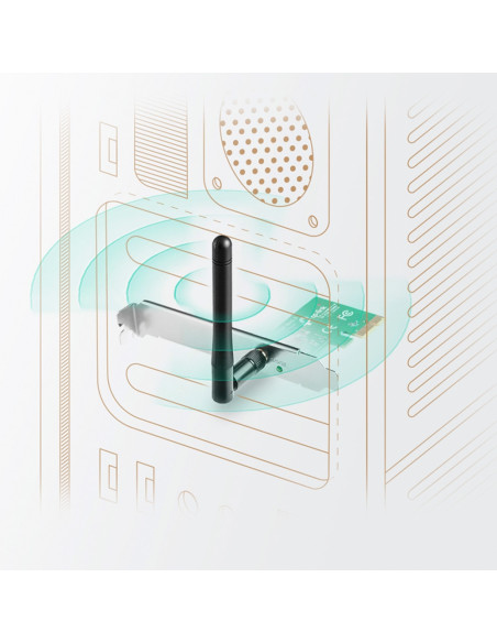 TP-Link TL-WN781ND adaptador y tarjeta de red Interno WLAN 150 Mbit s