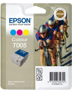 Epson Cyclist Cartucho T005 color 2