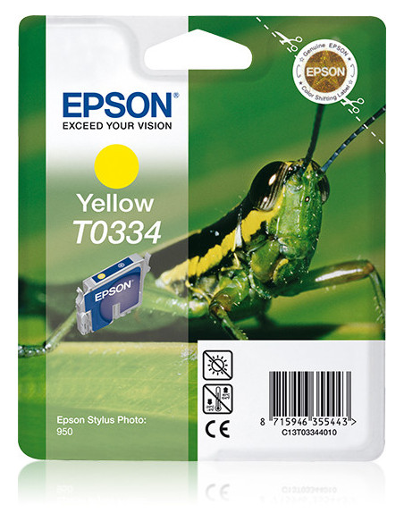Epson Grasshopper Cartucho T0334 amarillo