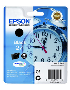 Epson Alarm clock 27 DURABrite Ultra cartucho de tinta 1 pieza(s) Original Rendimiento estándar Negro