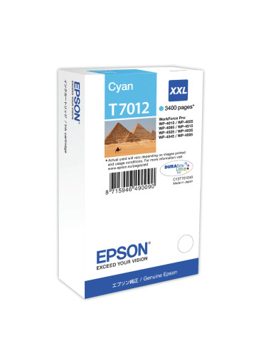 Epson Cartucho T70124010 cian XXL
