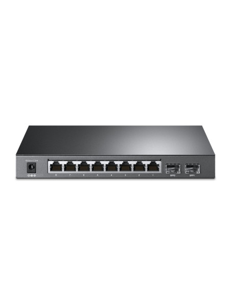 TP-Link JetStream TL-SG2210P switch Gestionado L2 L4 Gigabit Ethernet (10 100 1000) Energía sobre Ethernet (PoE) Negro